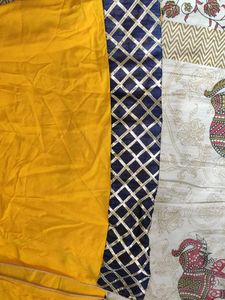 Yellow Embroidered Kurta