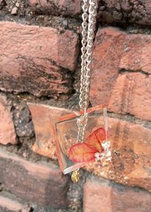 Hand made resin Pendant
