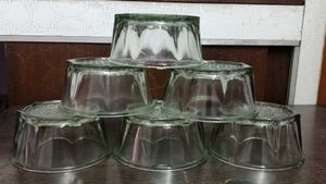 2 Sets Of Vintage Heavy Glass Bowl