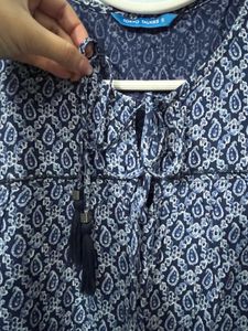 Tie Up Desi Kurti Top