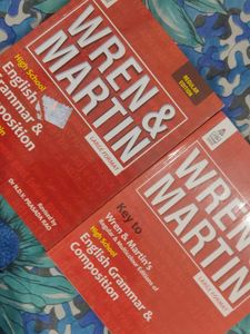 Wren & Martin Grammar Book Set