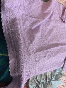 Elegant Lavender Kurta