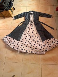 Elegant frock &amp; long suit