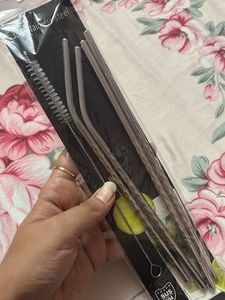 stainless steel straw