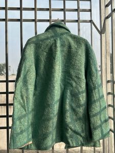 Ice Blue Textured Wool Blend Coat ❤️‍🔥❄️