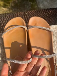 Sparkly Strap Sandals