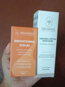 Minskinn Serum & Moisturizer