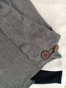 Stylish Gray Knit Dress