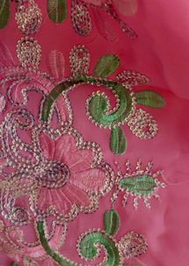 Pink Embroidered Ethnic Gharara set