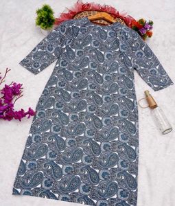 Paisley Print Kurta