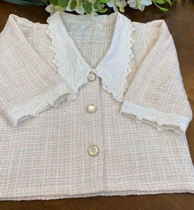 Cute Girls' Tweed Jacket