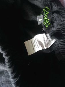 Black &amp; White Track Pants