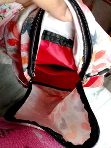 Heart Print Backpack