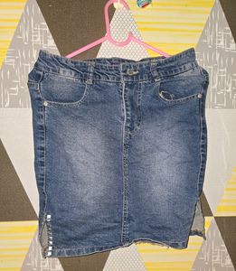 New Denim Skirt Woth Embellishments 28
