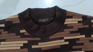 New Non Used PASACO Paris Sweater