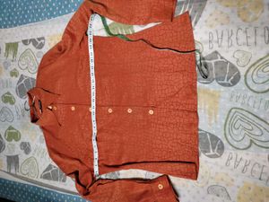 Classy Rust Shirt On Sale
