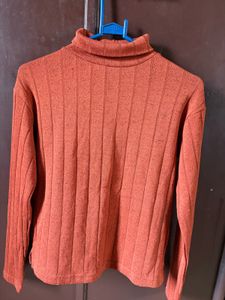 High Neck Full Sleeves Top