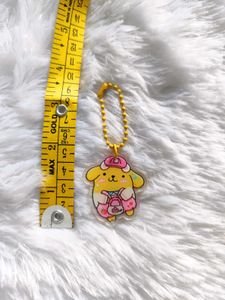 Sanrio Pompom Purin Keychain