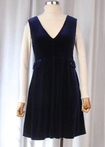 🎉🎉SALE🎉🎉 Korean Velvet Pinafore Dress