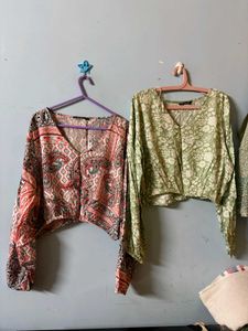 Floral Print Crop Top