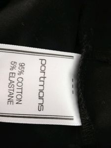 Black Cotton Pant (Women&#39;s)