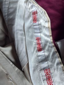 Elegant Beige Wide Leg Pants