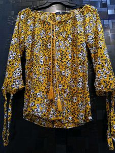 Fig Floral Top - L