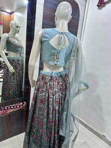 Floral Lehenga Choli Set