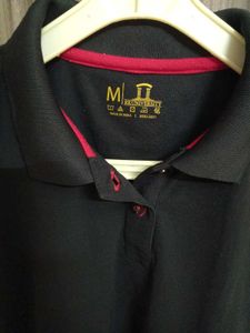 Classic Black Polo Top