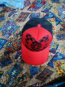 DC Red &amp; Black Cap