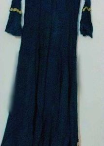 Elegant Ethnic Blue Dress