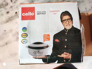 Cello Insulated Hotpot 1500ml Twist Lock And Easy