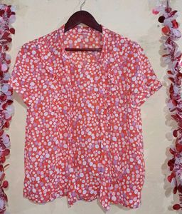 Flawless New Coral Color Top