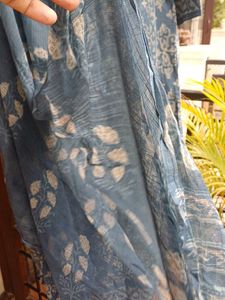 Beautiful Blue Grey Kurta Set