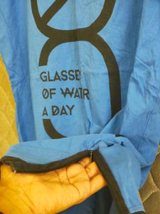 HRX Blue Graphic T-Shirt