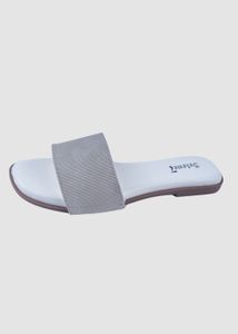 White flats- With Multi-styling Straps