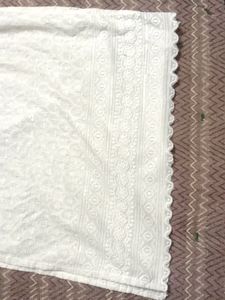 White Chikankari Kurti
