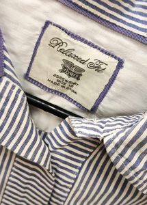 Striped Button-Down Shirtfor women