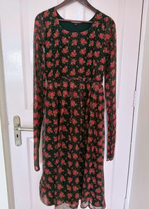 Black And Red Dress (Gown)