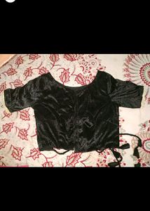 DESIGNER BLACK BLOUSE