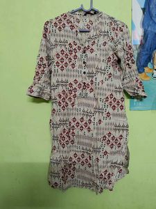 Patterned Tunic Top