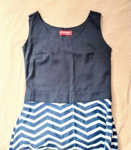Chic Chevron Maxi Dress