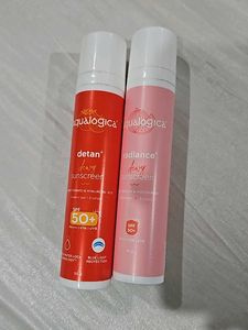 Sunscreen + Body Scrub Combo