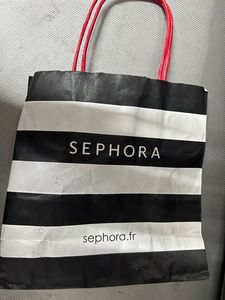 Sephora France Empty Paper Bag