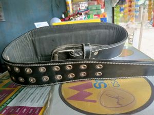 Leather Gym Belt
