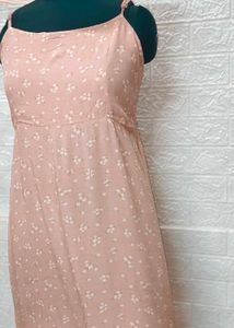 Floral Print Sundress +  🎁Freebie Earring Set