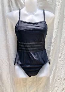 121. Chic Black One Piece Swimsuit