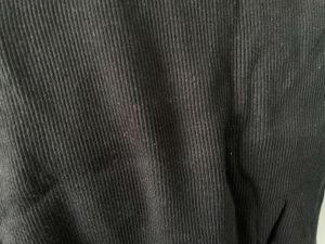 High Neck Sleeveless Black Tshirt
