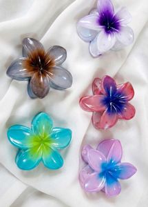 Flower Hair Claw Clips - Set of 5