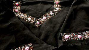 Beautiful Hand Embroiderd Multicolored Beadswork